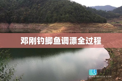 邓刚钓鲫鱼调漂全过程