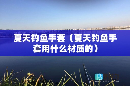夏天钓鱼手套（夏天钓鱼手套用什么材质的）