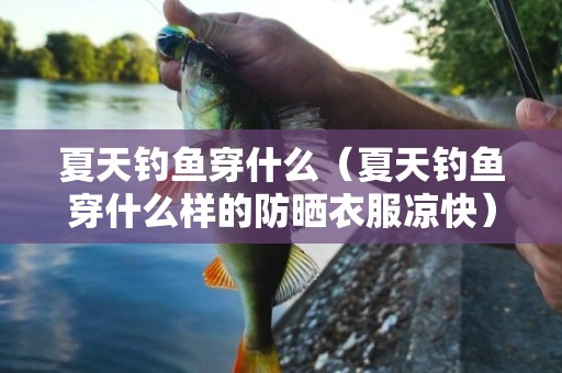 夏天钓鱼穿什么（夏天钓鱼穿什么样的防晒衣服凉快）