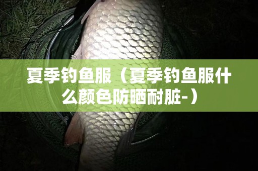 夏季钓鱼服（夏季钓鱼服什么颜色防晒耐脏-）