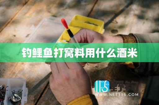 钓鲤鱼打窝料用什么酒米
