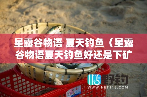 星露谷物语 夏天钓鱼（星露谷物语夏天钓鱼好还是下矿好）