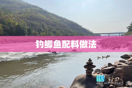 钓鲫鱼配料做法