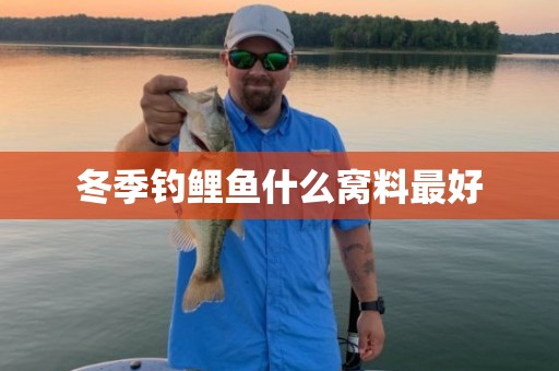 冬季钓鲤鱼什么窝料最好