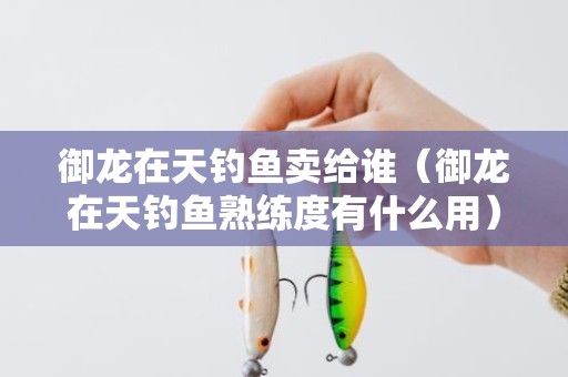 御龙在天钓鱼卖给谁（御龙在天钓鱼熟练度有什么用）