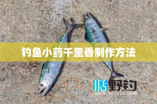 钓鱼小药千里香制作方法