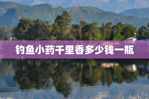 钓鱼小药千里香多少钱一瓶