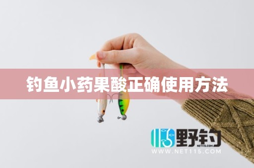 钓鱼小药果酸正确使用方法