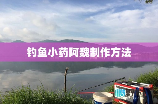 钓鱼小药阿魏制作方法