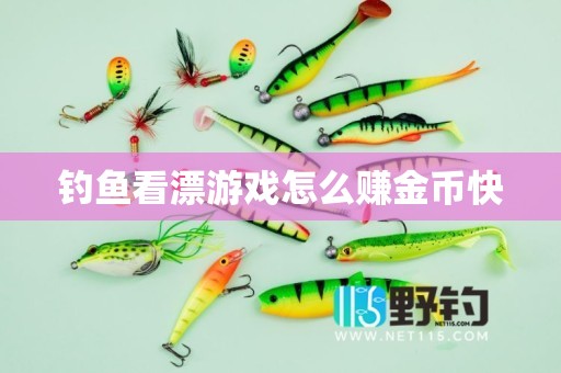 钓鱼看漂游戏怎么赚金币快
