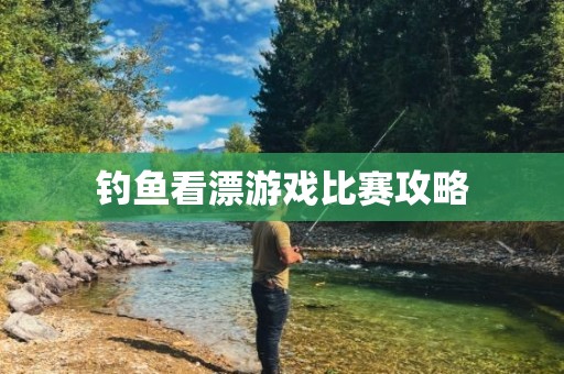 钓鱼看漂游戏比赛攻略