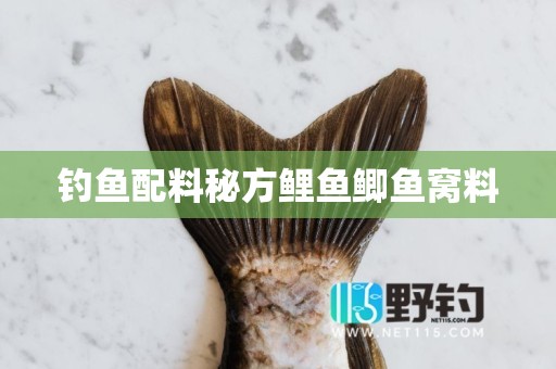 钓鱼配料秘方鲤鱼鲫鱼窝料