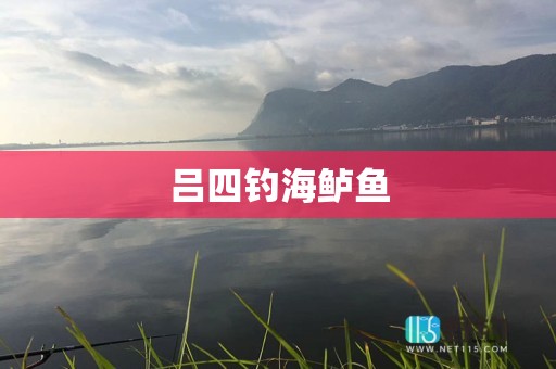 吕四钓海鲈鱼