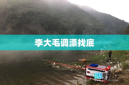 李大毛调漂找底