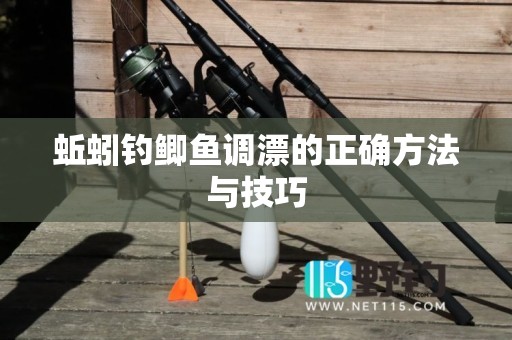 蚯蚓钓鲫鱼调漂的正确方法与技巧