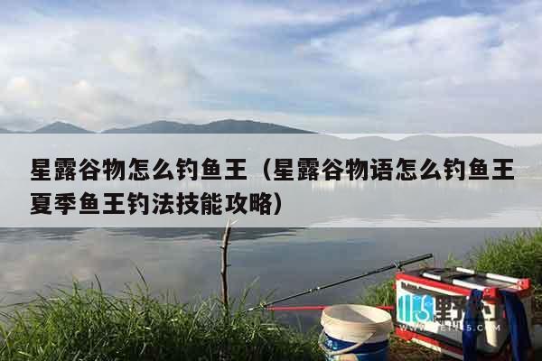 星露谷物怎么钓鱼王（星露谷物语怎么钓鱼王夏季鱼王钓法技能攻略）