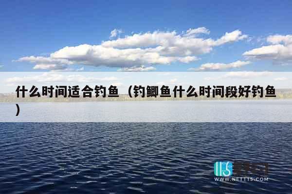 什么时间适合钓鱼（钓鲫鱼什么时间段好钓鱼）