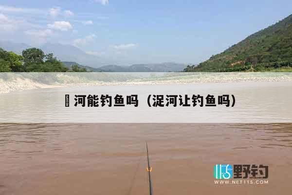 洨河能钓鱼吗（浞河让钓鱼吗）