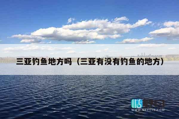 三亚钓鱼地方吗（三亚有没有钓鱼的地方）