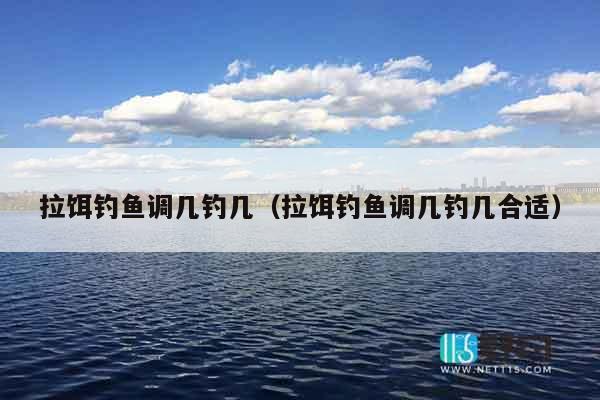 拉饵钓鱼调几钓几（拉饵钓鱼调几钓几合适）