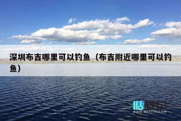 深圳布吉哪里可以钓鱼（布吉附近哪里可以钓鱼）