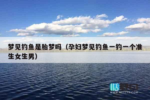 梦见钓鱼是胎梦吗（孕妇梦见钓鱼一钓一个准生女生男）