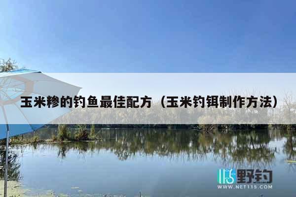 玉米糁的钓鱼最佳配方（玉米钓铒制作方法）