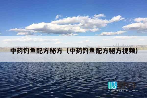 中药钓鱼配方秘方（中药钓鱼配方秘方视频）