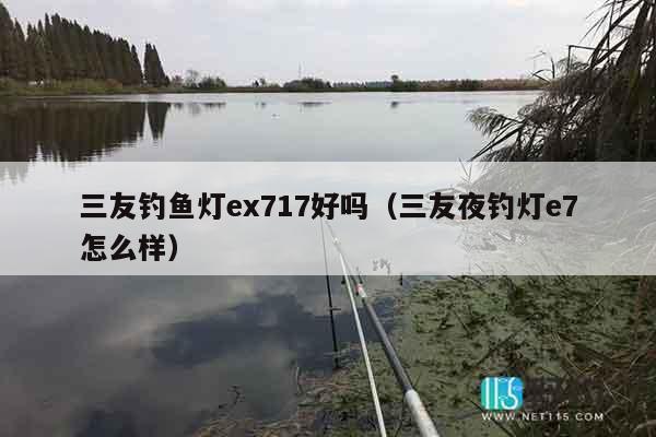 三友钓鱼灯ex717好吗（三友夜钓灯e7怎么样）