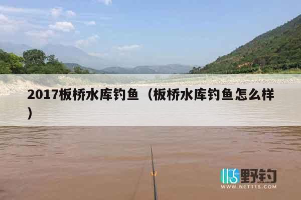 2017板桥水库钓鱼（板桥水库钓鱼怎么样）