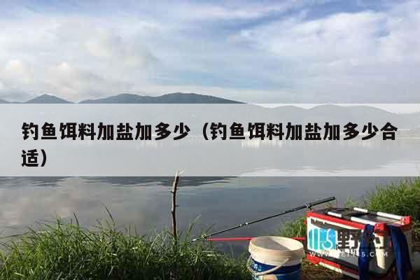 钓鱼饵料加盐加多少（钓鱼饵料加盐加多少合适）