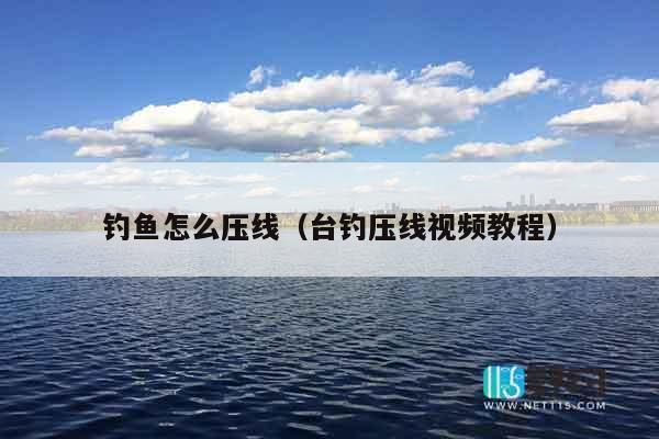 钓鱼怎么压线（台钓压线视频教程）