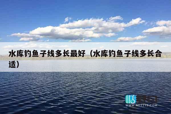 水库钓鱼子线多长最好（水库钓鱼子线多长合适）