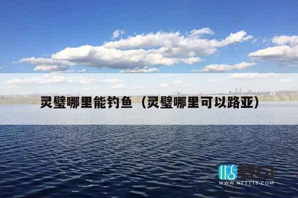 灵璧哪里能钓鱼（灵璧哪里可以路亚）