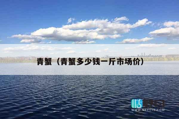 青蟹（青蟹多少钱一斤市场价）