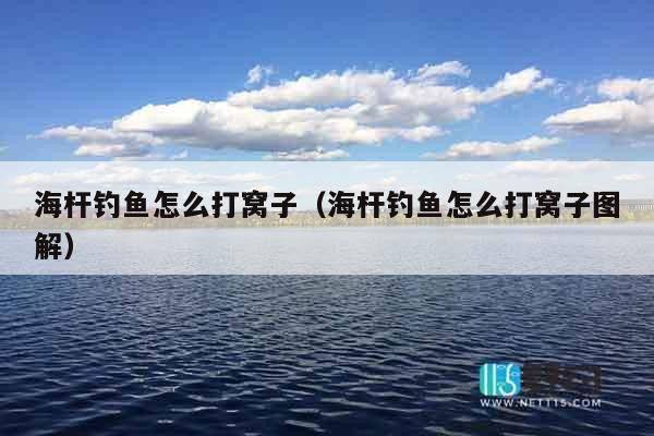 海杆钓鱼怎么打窝子（海杆钓鱼怎么打窝子图解）