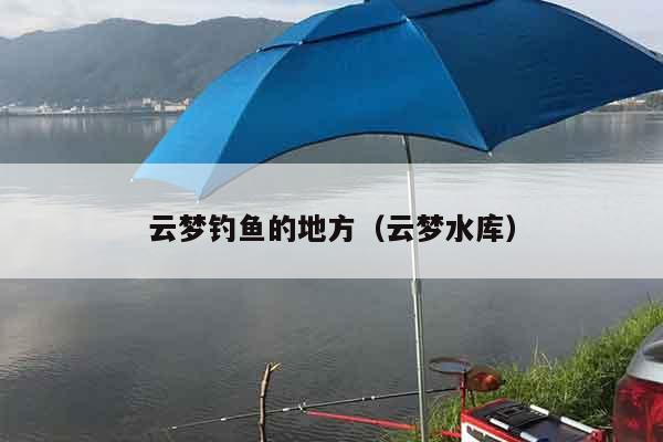 云梦钓鱼的地方（云梦水库）