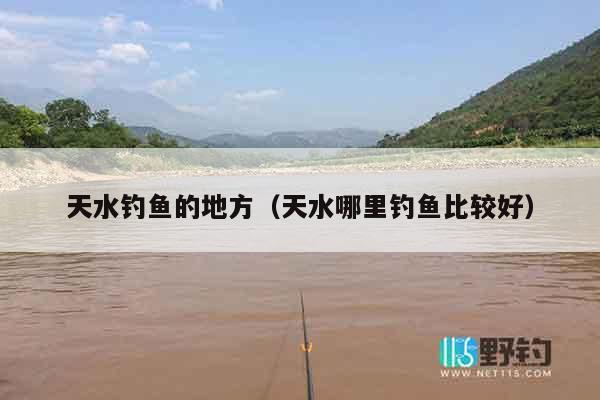 天水钓鱼的地方（天水哪里钓鱼比较好）