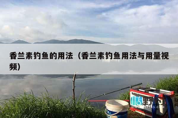 香兰素钓鱼的用法（香兰素钓鱼用法与用量视频）