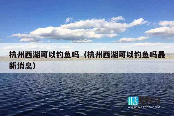 杭州西湖可以钓鱼吗（杭州西湖可以钓鱼吗最新消息）