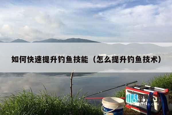 如何快速提升钓鱼技能（怎么提升钓鱼技术）