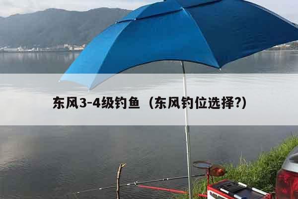 东风3-4级钓鱼（东风钓位选择?）