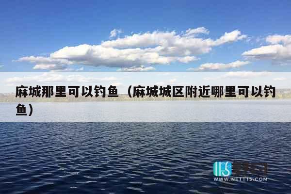 麻城那里可以钓鱼（麻城城区附近哪里可以钓鱼）