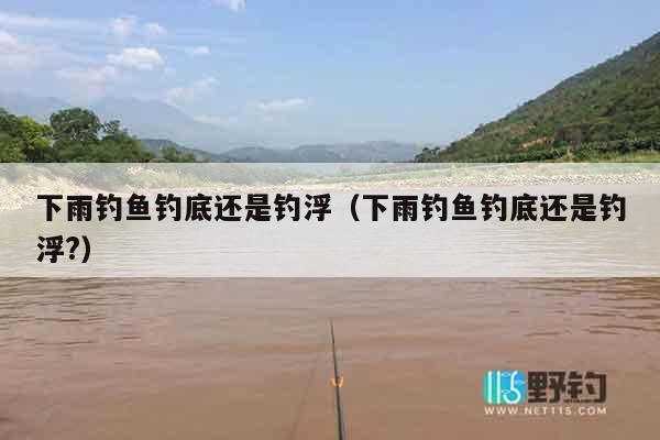 下雨钓鱼钓底还是钓浮（下雨钓鱼钓底还是钓浮?）