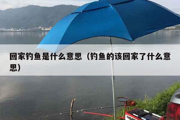 回家钓鱼是什么意思（钓鱼的该回家了什么意思）