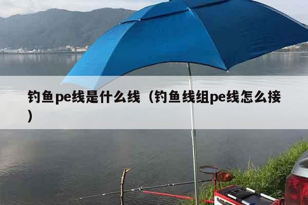 钓鱼pe线是什么线（钓鱼线组pe线怎么接）