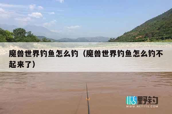 魔兽世界钓鱼怎么钓（魔兽世界钓鱼怎么钓不起来了）