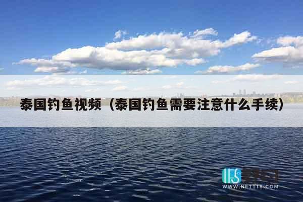 泰国钓鱼视频（泰国钓鱼需要注意什么手续）