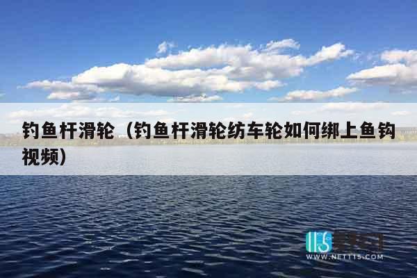 钓鱼杆滑轮（钓鱼杆滑轮纺车轮如何绑上鱼钩视频）