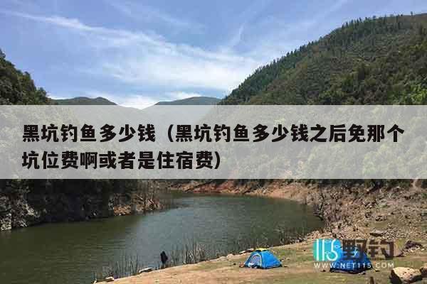 黑坑钓鱼多少钱（黑坑钓鱼多少钱之后免那个坑位费啊或者是住宿费）